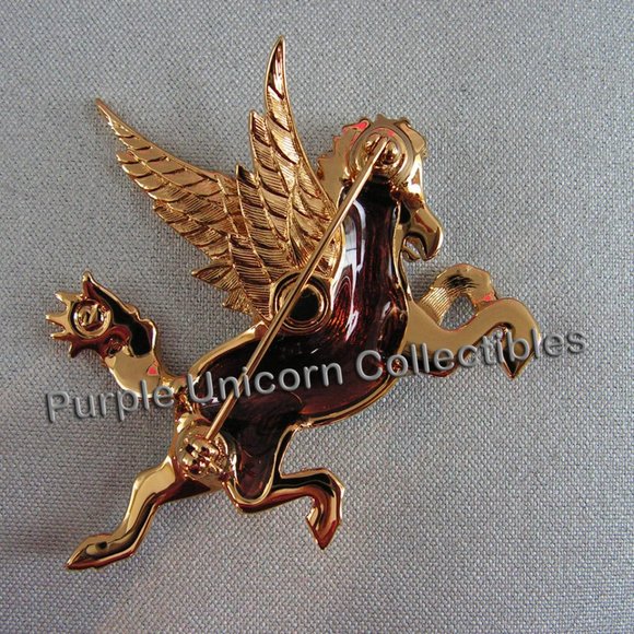 Vintage Swarovski Crystal SCS 1998 Pegasus Brooch - Picture 2 of 3
